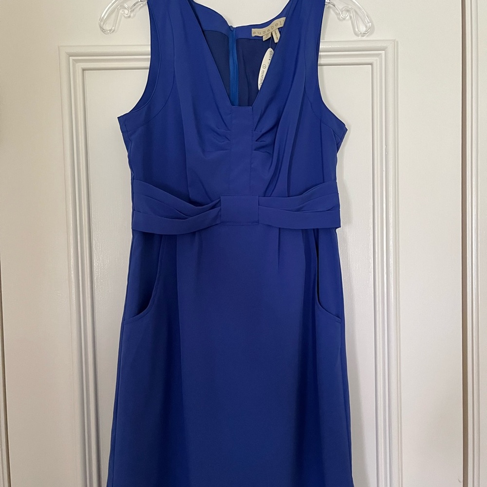 Suzabelle Royal Blue Short Sleeveless Dress
